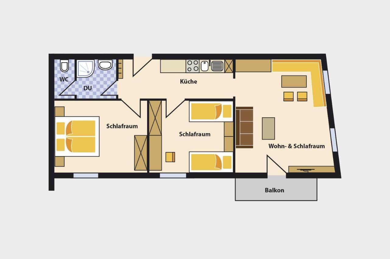 Appartements Sailer Prutz Exterior foto